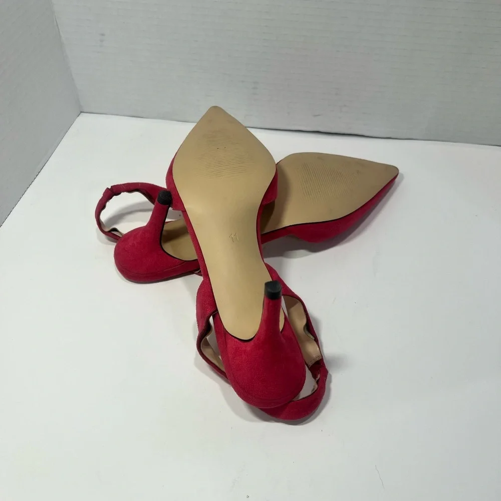 FSJ Red Women's Heels - Picture 5 of 5